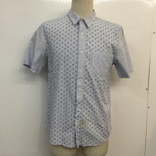 アーバンリサーチ URBAN RESEARCH シャツ、ブラウス 半袖 40 ストライプ X 花柄 マルチカラー / マルチカラー /  メンズ USED 古着 中古 10047361