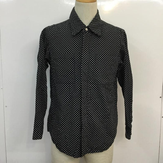 ジャーナルスタンダード JOURNAL STANDARD シャツ、ブラウス 長袖 ドット 黒 / ブラック / X 白 / ホワイト /  メンズ USED 古着 中古 10047366