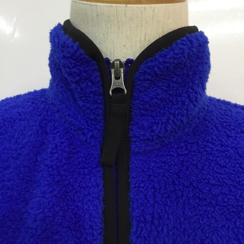 ザノースフェイス THE NORTH FACE ジャケット、上着 ジャンパー、ブルゾン NF0A3YR DUNRAVEN SHERPA FULL ZIP フリース タグ付き S ロゴ、文字 青 / ブルー /  メンズ USED 古着 中古 10047751