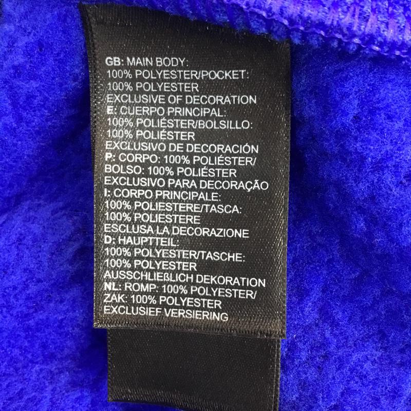 ザノースフェイス THE NORTH FACE ジャケット、上着 ジャンパー、ブルゾン NF0A3YR DUNRAVEN SHERPA FULL ZIP フリース タグ付き S ロゴ、文字 青 / ブルー /  メンズ USED 古着 中古 10047751