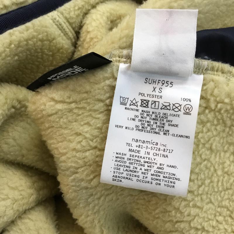 ナナミカ nanamica ジャケット、上着 ジャンパー、ブルゾン ボアジャケット XS 無地 ベージュ / ベージュ /  メンズ USED 古着 中古 10047957