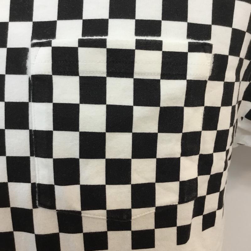 ザコンビニ THE CONVENI Tシャツ 半袖 THE CONVENI GINZA POCKET TEE S  黒 / ブラック / X 白 / ホワイト /  メンズ USED 古着 中古 10048009