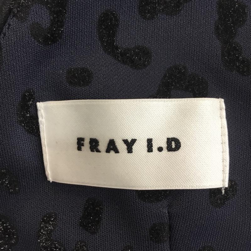 フレイ アイディー FRAY I.D ワンピース ミニスカート 1 ヒョウ柄・レオパード柄 紺 / ネイビー /  レディース USED 古着 中古 10048069