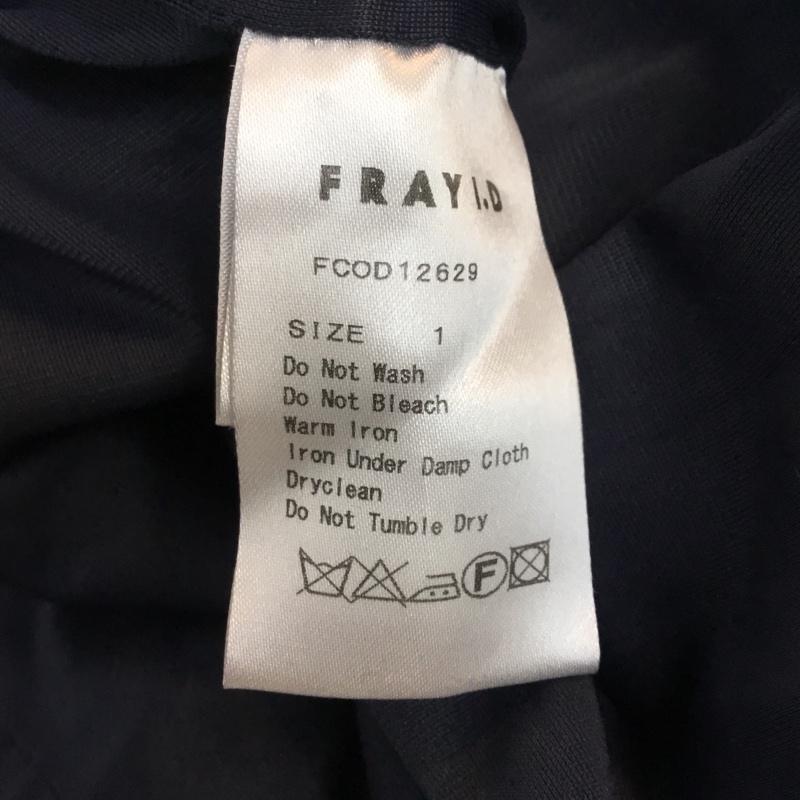 フレイ アイディー FRAY I.D ワンピース ミニスカート 1 ヒョウ柄・レオパード柄 紺 / ネイビー /  レディース USED 古着 中古 10048069