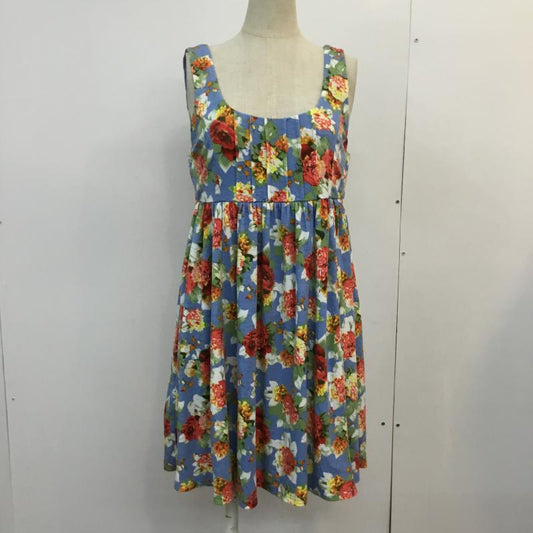 マーキュリーデュオ MERCURYDUO ワンピース ミニスカート 花柄 001320607501 FREE 花柄 青 / ブルー / X 赤 / レッド / X 薄緑 / ライトグリーン / X 橙 / オレンジ / X 黄 / イエロー /  レディース USED 古着 中古 10048211