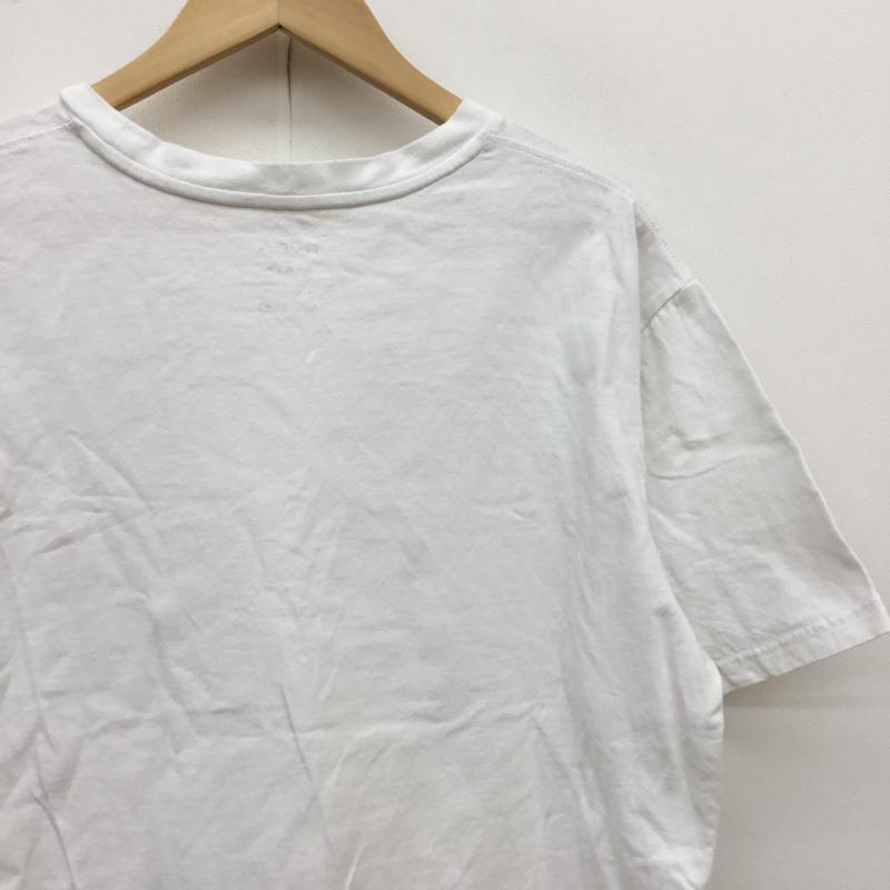 ルーカ RVCA Tシャツ 半袖 ビックロゴ 半袖Tシャツ スタンダードFIT BIG RVCA S/S T-Shirt BA041-204 M ロゴ、文字 白 / ホワイト / X 黒 / ブラック /  メンズ USED 古着 中古 10048988
