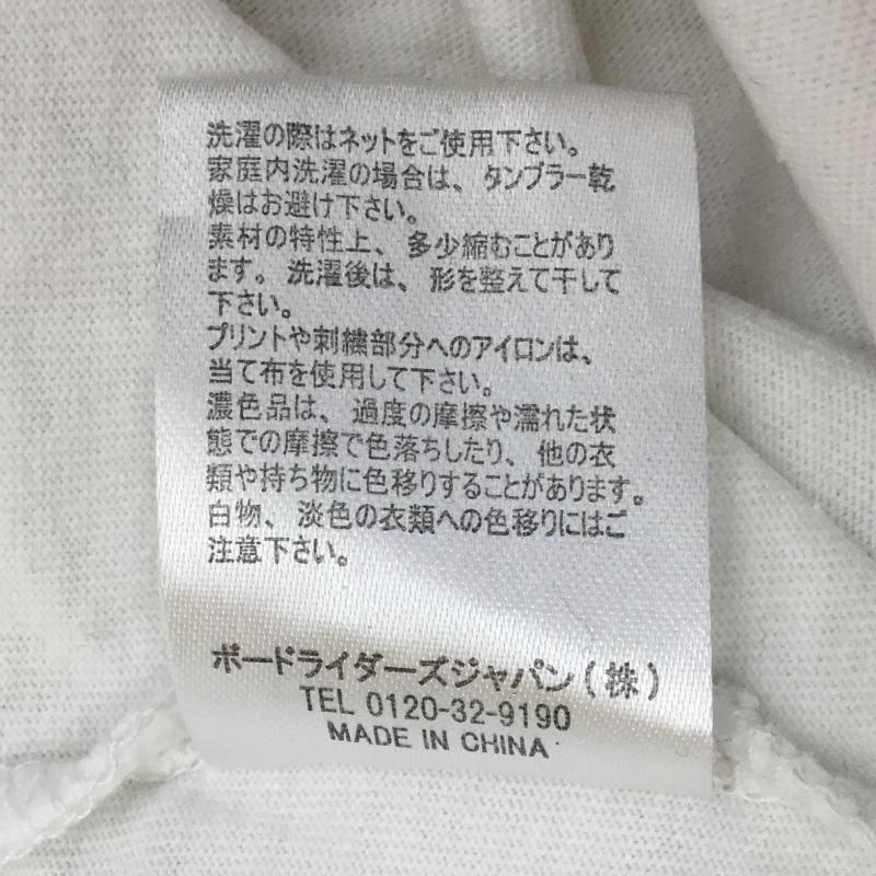 ルーカ RVCA Tシャツ 半袖 ビックロゴ 半袖Tシャツ スタンダードFIT BIG RVCA S/S T-Shirt BA041-204 M ロゴ、文字 白 / ホワイト / X 黒 / ブラック /  メンズ USED 古着 中古 10048988