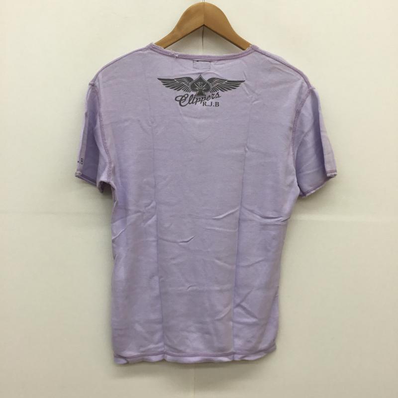 アールジェイビー R.J.B Tシャツ 半袖 VネックTシャツ 紫 / パープル /  メンズ USED 古着 中古 10049018