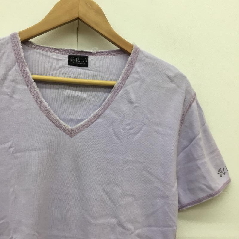 アールジェイビー R.J.B Tシャツ 半袖 VネックTシャツ 紫 / パープル /  メンズ USED 古着 中古 10049018