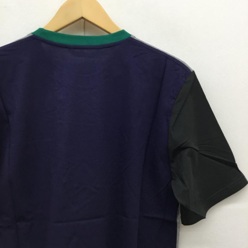 バンドオブアウトサイダーズ Band of Outsiders Tシャツ 半袖 クレイジーパターンTEE L ロゴ、文字 灰 / グレー / X 橙 / オレンジ / X 緑 / グリーン / X 紺 / ネイビー /  メンズ USED 古着 中古 10049113