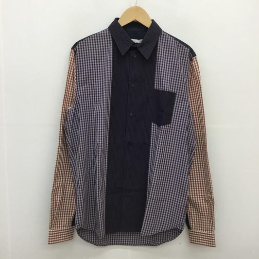 ゴールデングース GOLDEN GOOSE シャツ、ブラウス 長袖 クレイジーチェックシャツ M チェック マルチカラー / マルチカラー /  メンズ USED 古着 中古 10049115