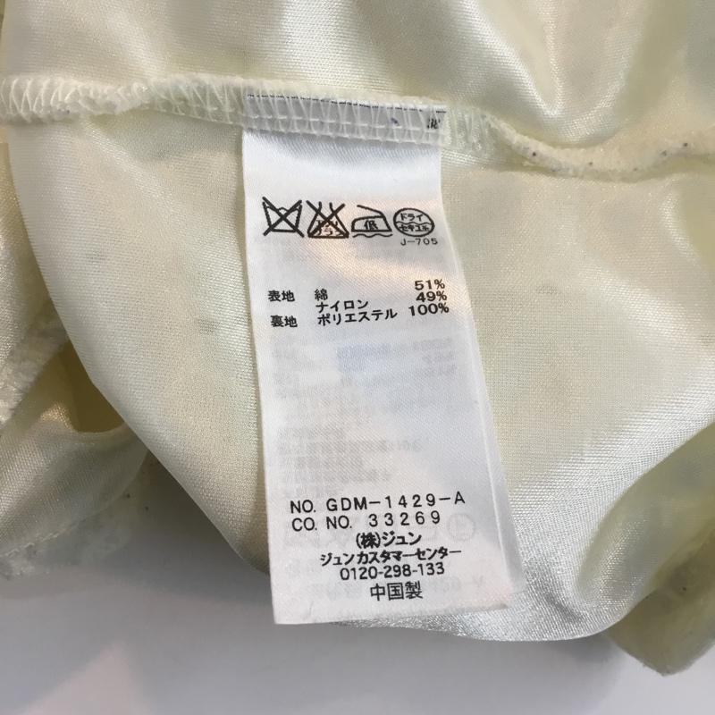 ロペピクニック ROPE' PICNIC カットソー 半袖 花柄 レース 38 レース柄 アイボリー / アイボリー /  レディース USED 古着 中古 10049188