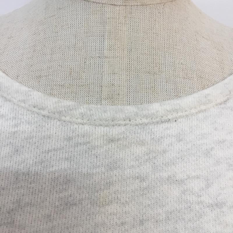 ニコアンド niko and... カットソー 半袖 ロゴ、文字 オフホワイト / オフホワイト /  レディース USED 古着 中古 10049227