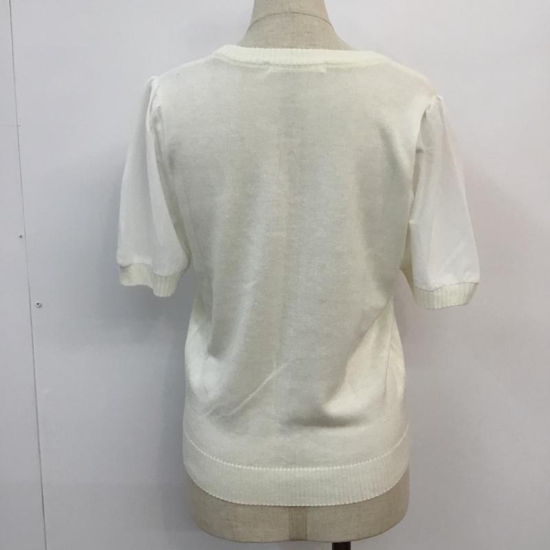 レトロガール RETRO GIRL カットソー 半袖 M 無地 白 / ホワイト /  レディース USED 古着 中古 10049228