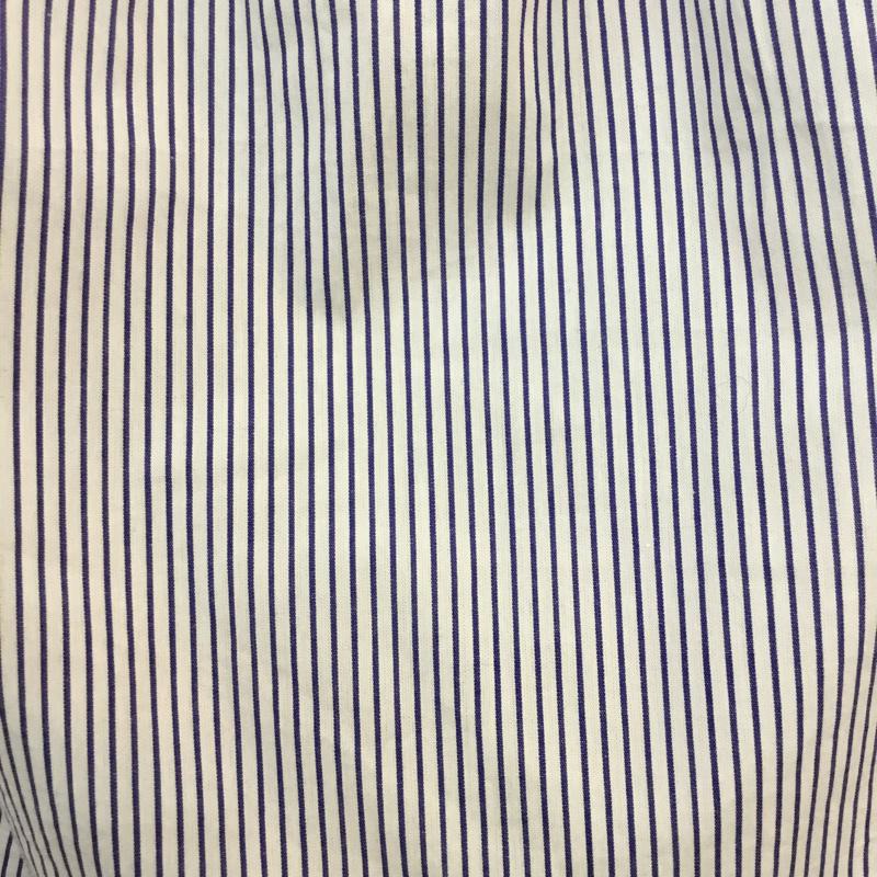 フォーエバー２１ FOREVER21 カットソー 半袖 L ストライプ 白 / ホワイト / X 青 / ブルー /  レディース USED 古着 中古 10049229