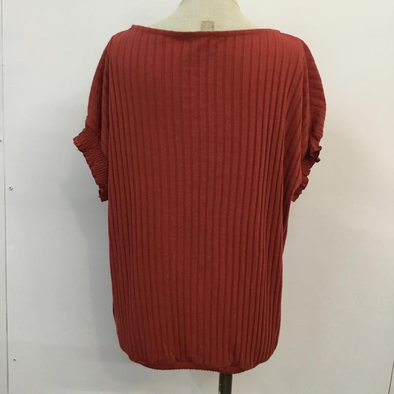 オリーブデオリーブ OLIVE des OLIVE カットソー 半袖 FREE 無地 えんじ / ワインレッド /  レディース USED 古着 中古 10049230