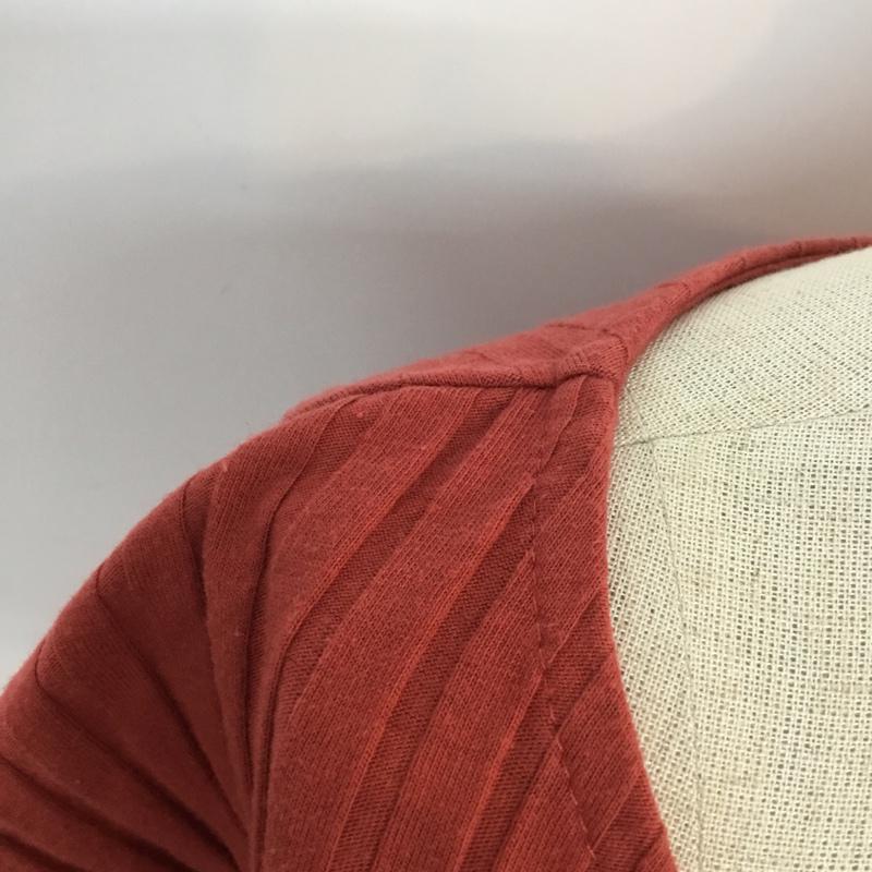 オリーブデオリーブ OLIVE des OLIVE カットソー 半袖 FREE 無地 えんじ / ワインレッド /  レディース USED 古着 中古 10049230