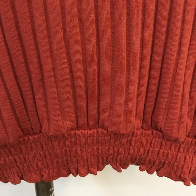 オリーブデオリーブ OLIVE des OLIVE カットソー 半袖 FREE 無地 えんじ / ワインレッド /  レディース USED 古着 中古 10049230