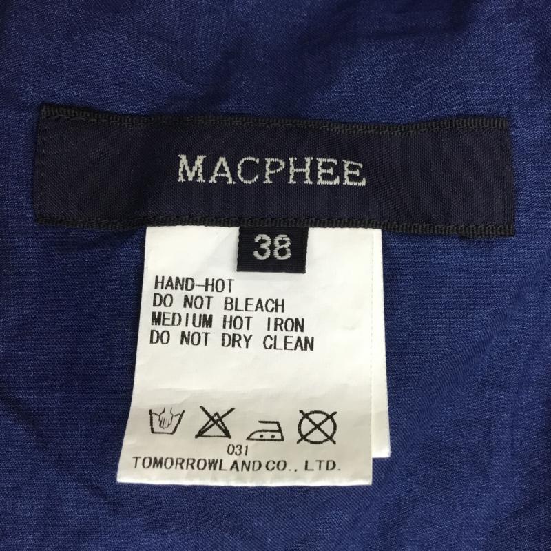 マカフィー MACPHEE カットソー 半袖 38 紺 / ネイビー /  レディース USED 古着 中古 10049344