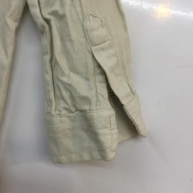 ザラ ZARA シャツ、ブラウス 長袖 ベビー ロゴ 78cm 9-12months バックプリント ロゴ、文字 アイボリー / アイボリー /  ガールズ USED 古着 中古 10049488