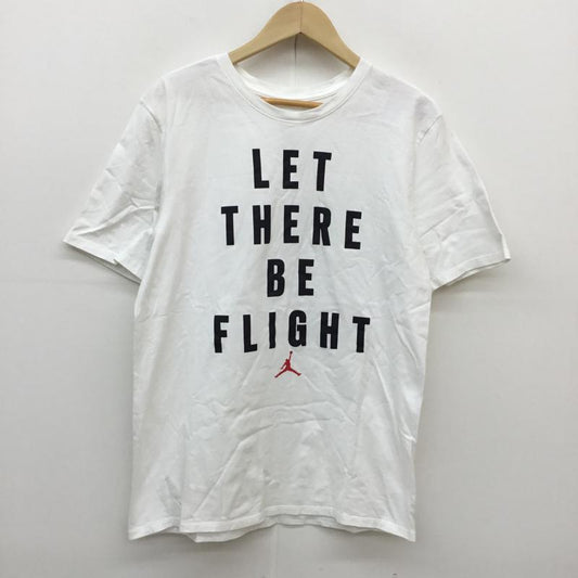 ジョーダンブランド JORDAN BRAND Tシャツ 半袖 Let There Be Flight T-Shirt M ロゴ、文字 白 / ホワイト /  メンズ USED 古着 中古 10049665