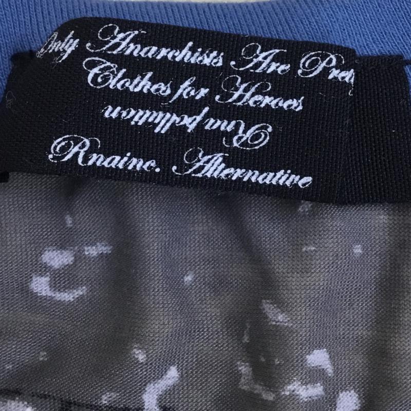 アールエヌエー RNA カットソー 七分袖 M 青 / ブルー / X 灰 / グレー /  レディース USED 古着 中古 10049853