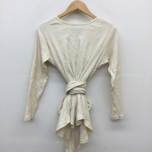 フリークスストア FREAK'S STORE カットソー 長袖 ウエストリボンカットソー FREE 白 / ホワイト /  レディース USED 古着 中古 10049917