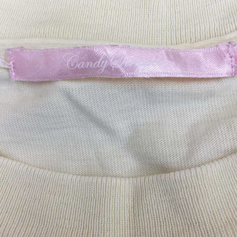キャンディストリッパー Candy Stripper Tシャツ 半袖 黄 / イエロー /  レディース USED 古着 中古 10049926