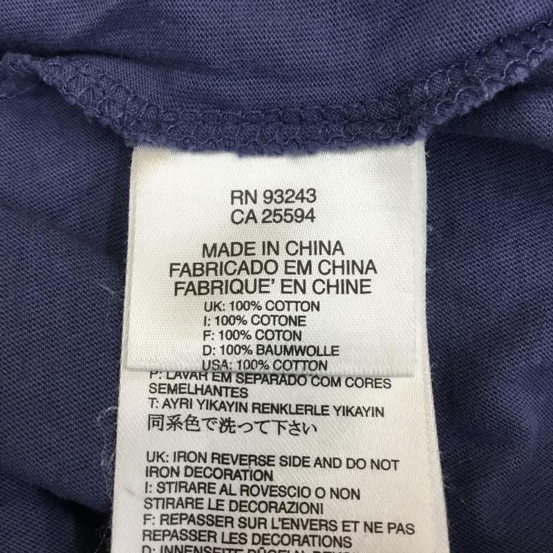 フィフティーファイブディーエスエル 55DSL Tシャツ 半袖 XL ロゴ、文字 青 / ブルー / X 赤 / レッド /  メンズ USED 古着 中古 10049985