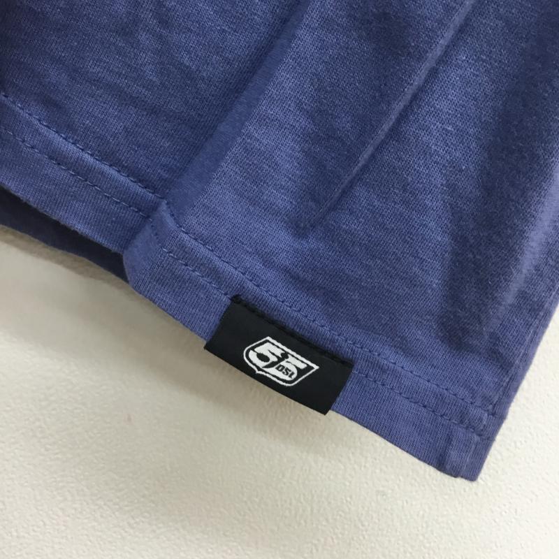 フィフティーファイブディーエスエル 55DSL Tシャツ 半袖 XL ロゴ、文字 青 / ブルー / X 赤 / レッド /  メンズ USED 古着 中古 10049985
