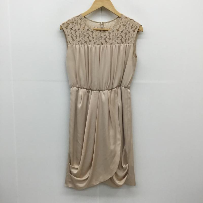 ビームス BEAMS ワンピース ひざ丈スカート 桃 / ピンク /  レディース USED 古着 中古 10050069