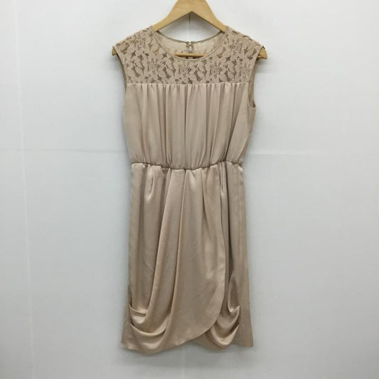 ビームス BEAMS ワンピース ひざ丈スカート 桃 / ピンク /  レディース USED 古着 中古 10050069