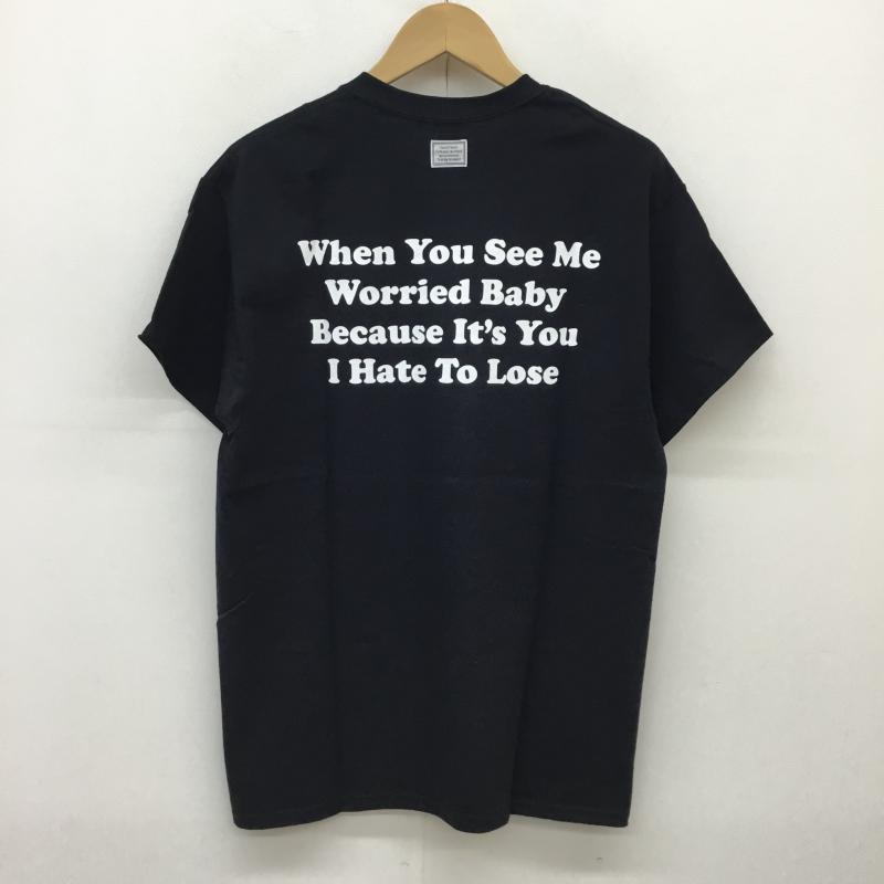 タンタン TANG TANG Tシャツ 半袖 ×DUST AND ROCKS DUStnag T-shirts M ロゴ、文字 黒 / ブラック /  メンズ USED 古着 中古 10050214