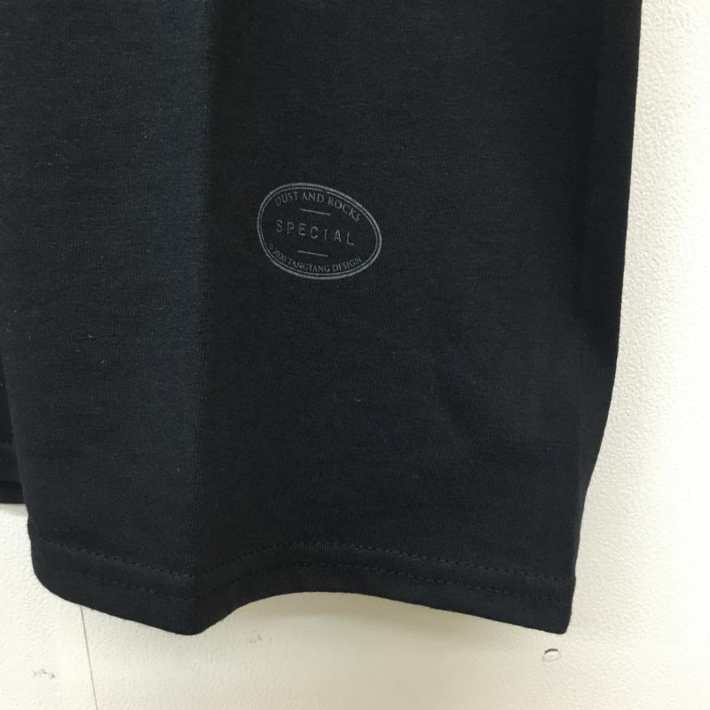 タンタン TANG TANG Tシャツ 半袖 ×DUST AND ROCKS DUStnag T-shirts M ロゴ、文字 黒 / ブラック /  メンズ USED 古着 中古 10050214