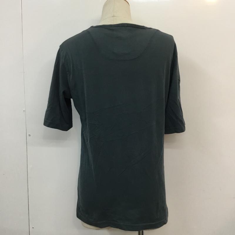 シャリーフ SHAREEF Tシャツ 半袖 クルーネック プリント 2 プリント 緑 / グリーン /  メンズ USED 古着 中古 10050241