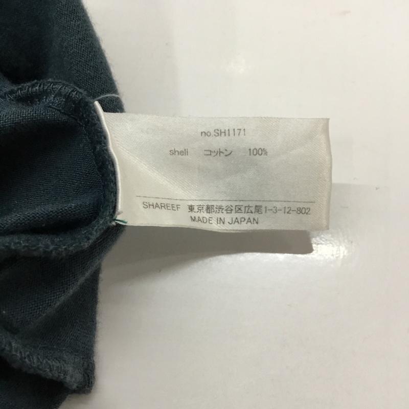 シャリーフ SHAREEF Tシャツ 半袖 クルーネック プリント 2 プリント 緑 / グリーン /  メンズ USED 古着 中古 10050241