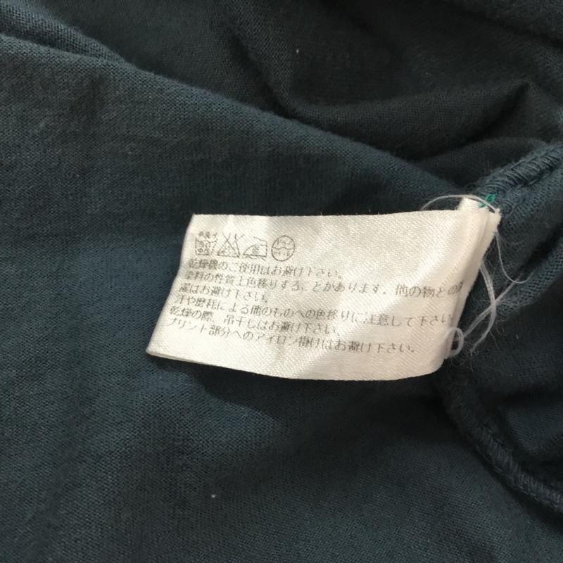 シャリーフ SHAREEF Tシャツ 半袖 クルーネック プリント 2 プリント 緑 / グリーン /  メンズ USED 古着 中古 10050241