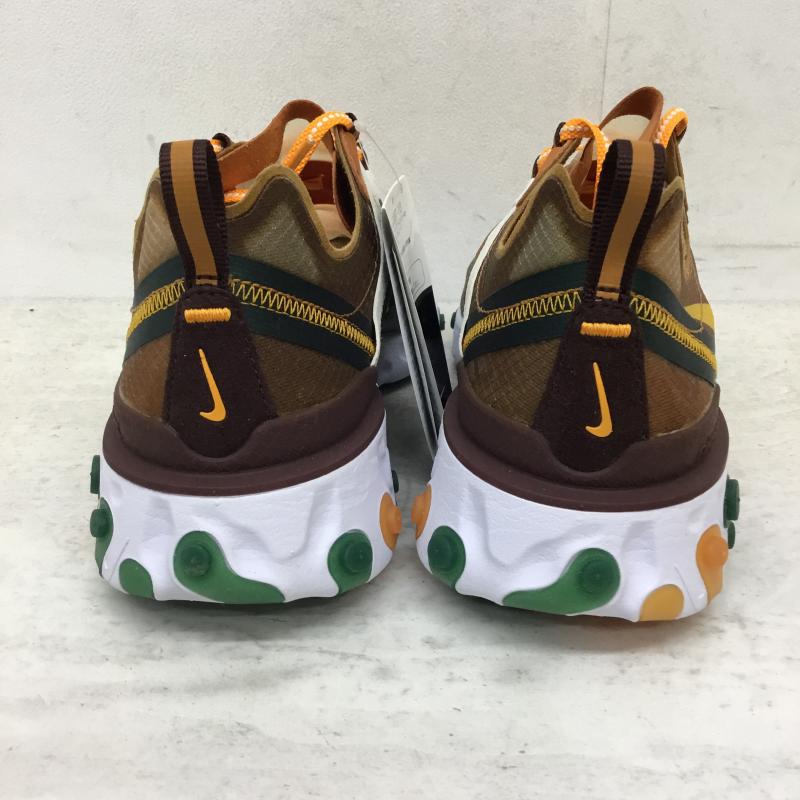 ナイキ NIKE スニーカー スニーカー REACT ELEMENT 87 CJ6897-113 26.0cm 茶 / ブラウン /  メンズ USED 古着 中古 10050359