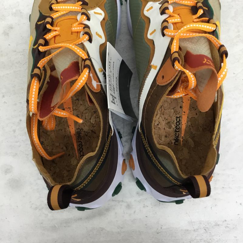 ナイキ NIKE スニーカー スニーカー REACT ELEMENT 87 CJ6897-113 26.0cm 茶 / ブラウン /  メンズ USED 古着 中古 10050359