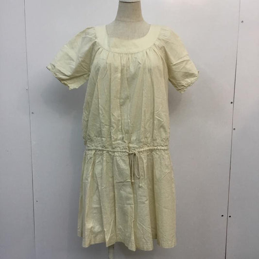 アーバンリサーチ URBAN RESEARCH ワンピース ミニスカート FREE 無地 オフホワイト / オフホワイト /  レディース USED 古着 中古 10050414