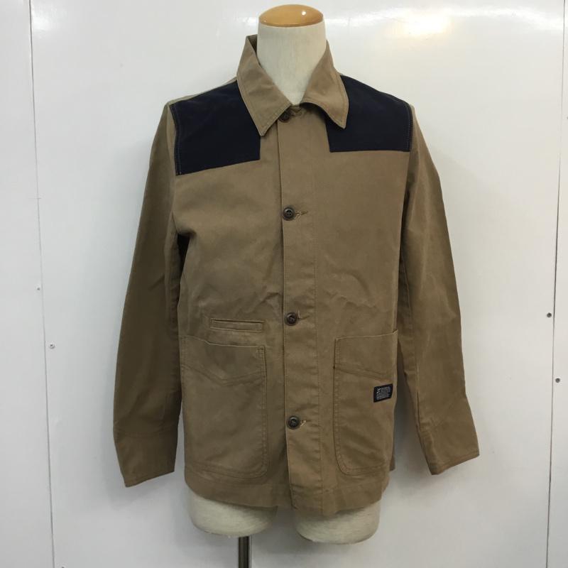 サイラス SILAS ジャケット、上着 ジャンパー、ブルゾン カバーオール 1 無地 ベージュ / ベージュ / X 紺 / ネイビー /  メンズ USED 古着 中古 10050603