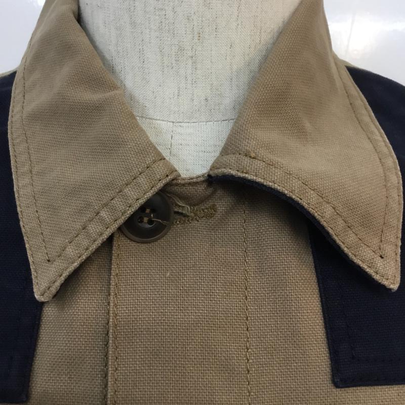 サイラス SILAS ジャケット、上着 ジャンパー、ブルゾン カバーオール 1 無地 ベージュ / ベージュ / X 紺 / ネイビー /  メンズ USED 古着 中古 10050603