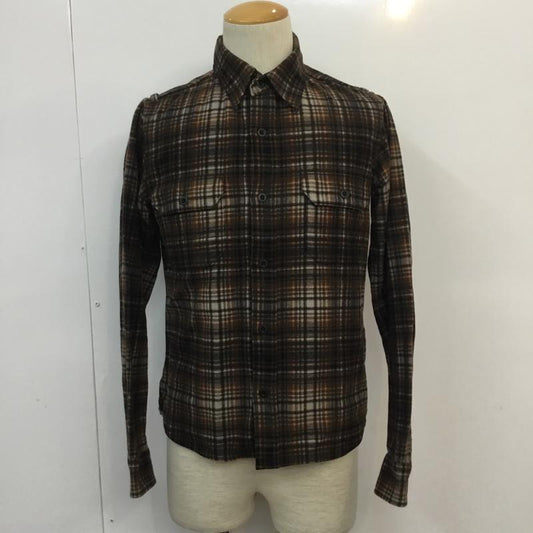 プレッジ Pledge シャツ、ブラウス 長袖 48 チェック マルチカラー / マルチカラー /  メンズ USED 古着 中古 10050986