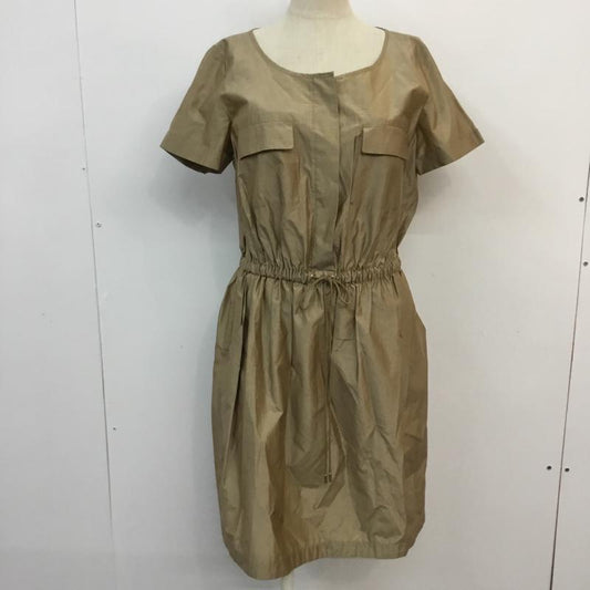 ボールジィ BALLSEY ワンピース ミニスカート 38 無地 茶 / ブラウン /  レディース USED 古着 中古 10052556