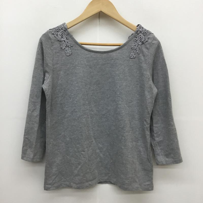 サマンサモスモス SM2 カットソー 七分袖 M 灰 / グレー /  レディース USED 古着 中古 10052666
