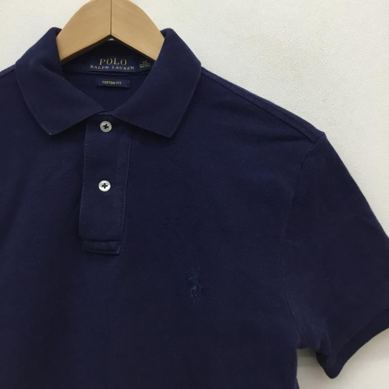 ポロラルフローレン POLO RALPH LAUREN ポロシャツ 半袖 XS ワンポイント 紺 / ネイビー /  メンズ USED 古着 中古 10052733