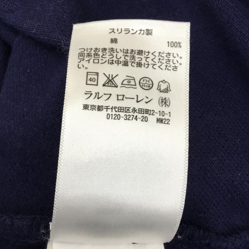 ポロラルフローレン POLO RALPH LAUREN ポロシャツ 半袖 XS ワンポイント 紺 / ネイビー /  メンズ USED 古着 中古 10052733