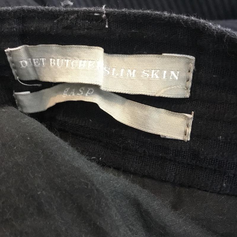 ダイエットブッチャー スリムスキン DIET BUTCHER SLIM SKIN パンツ ショートパンツ 無地 黒 / ブラック /  メンズ USED 古着 中古 10052738