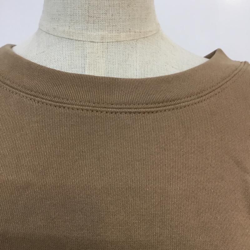 アニエス・ベー agnes b. ワンピース ロングスカート 38 ロゴ、文字 茶 / ブラウン /  レディース USED 古着 中古 10052757