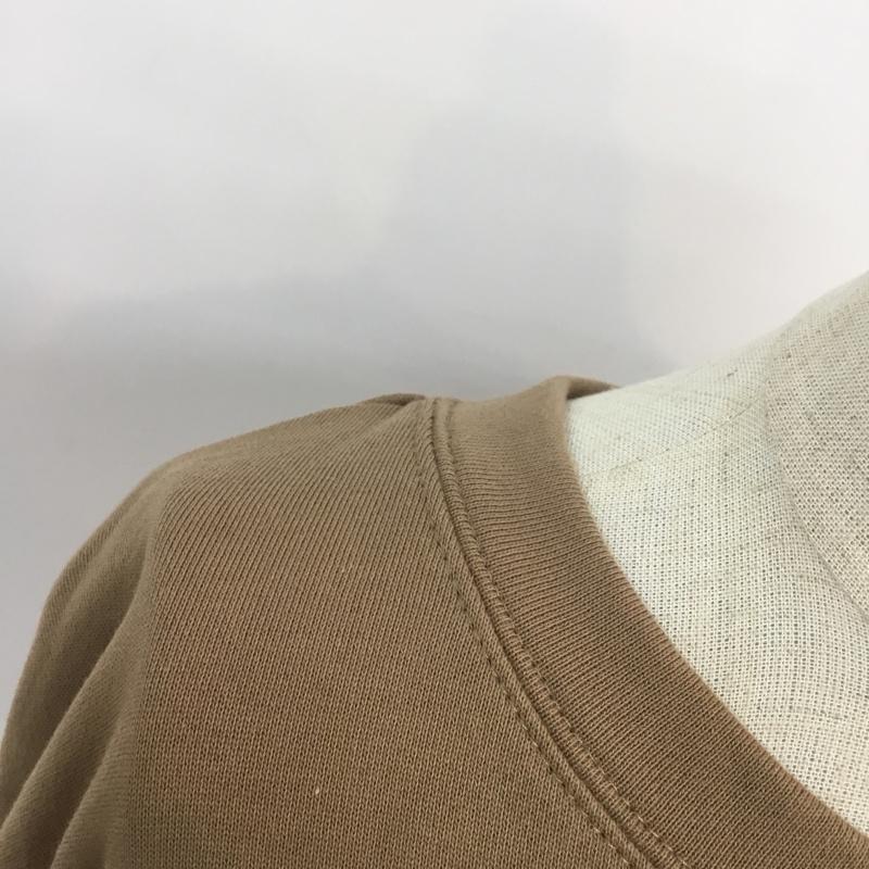 アニエス・ベー agnes b. ワンピース ロングスカート 38 ロゴ、文字 茶 / ブラウン /  レディース USED 古着 中古 10052757